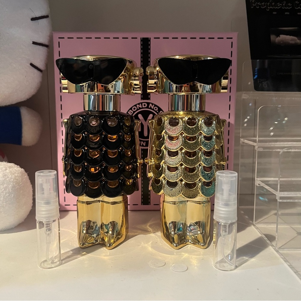 Paco Rabanne Fame and‎ Fame intense EDP sample set decant